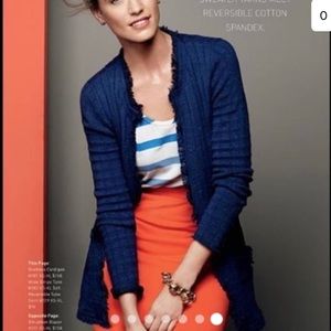 Cabi Fringed Cardigan Sweater